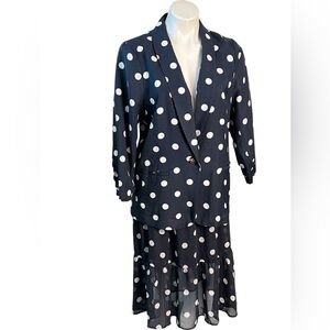 NWT LC Lauren Conrad Polkadot Day Suit size XL